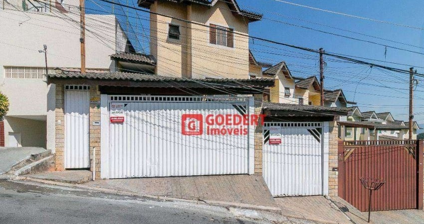 Sobrado com 2 suítes e 2 vagas, 127 m² - venda por R$ 650.000 ou aluguel por R$ 2.736/mês - Vila Rosália - Guarulhos/SP