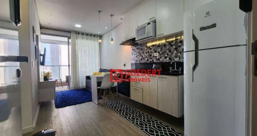 Apartamento Condomínio Helbor Patteo Bosque Maia com 1 dormitório, 39 m² - venda por R$ 770.000.