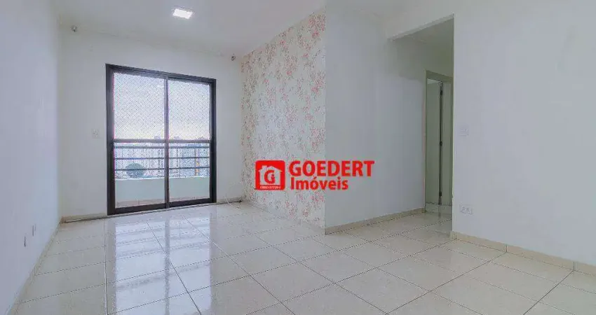 Apartamento Condomínio Ville Mediterraneé com 3 dormitórios para alugar, 75 m² por R$ 3.325/mês - Vila Augusta - Guarulhos/SP