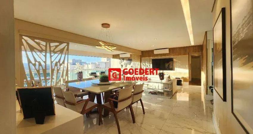 Apartamento Condomínio Helbor Classic Mobiliado com 4 dormitórios à venda, 169 m² por R$ 2.660.000 - Bosque Maia - Guarulhos/SP