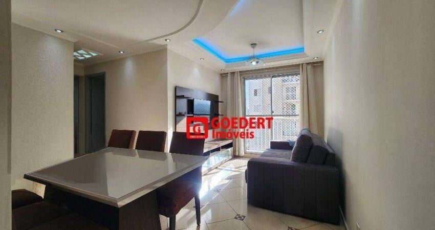 Apartamento Condomínio Bem Viver com 3 dormitórios para alugar, 68 m² por R$ R$ 3.072/mês - Vila das Bandeiras - Guarulhos/SP