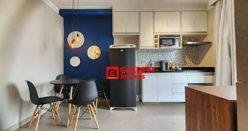 Apartamento studio condomínio first com 1 dormitório à venda, 38 m² por r$ 370.000/mês - vila augusta - guarulhos/sp