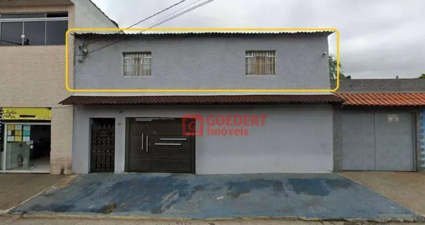 Casa / sala comercial com 1 dormitório para alugar, 60 m² por r$ 1.550/mês - cidade jardim cumbica - guarulhos/sp