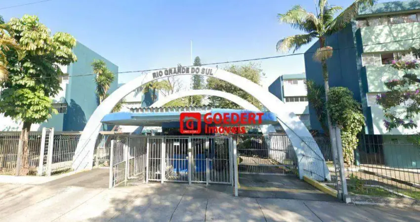 Apartamento condomínio rio grande do sul com 3 dormitórios à venda, 58 m² por r$ 325.000 - parque cecap - guarulhos/sp