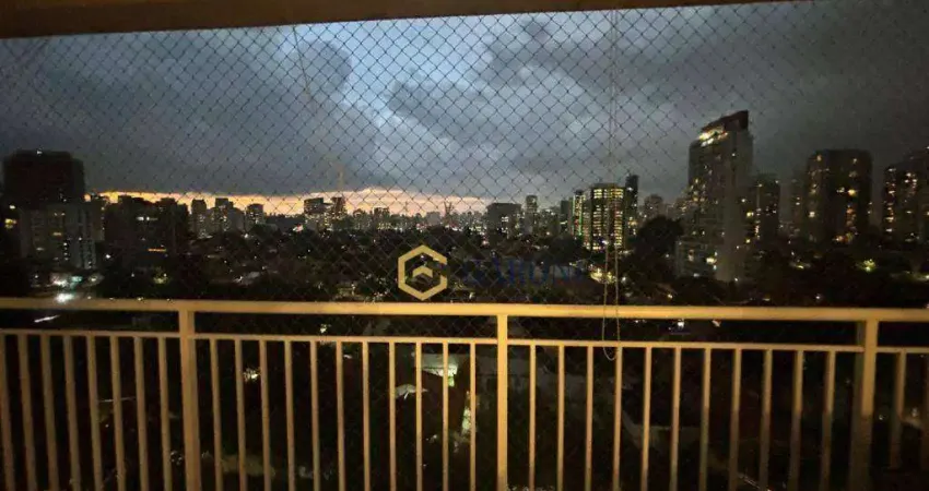 Apartamento com 3 dormitórios *3 suítes* para alugar, 172 m² - Brooklin - São Paulo/SP