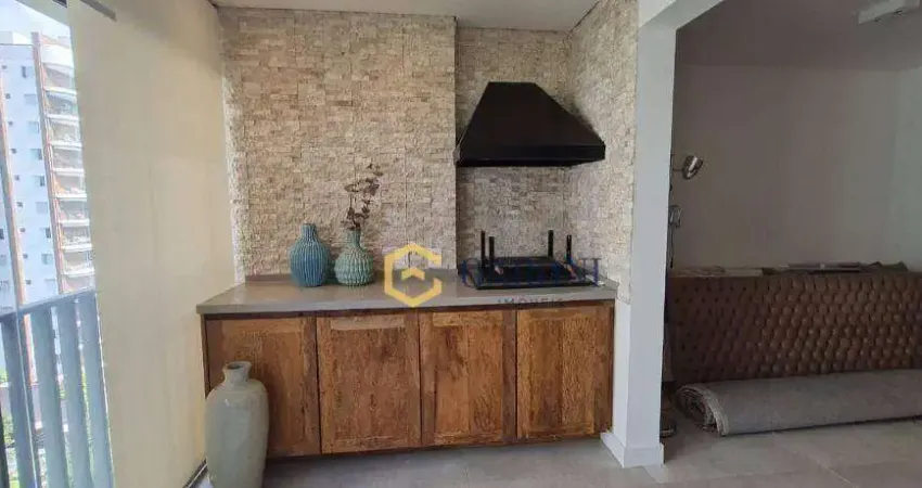 Novíssimo apartamento com 114m², varanda gourmet, duas vagas e três suites na Vila Leopoldina - SP