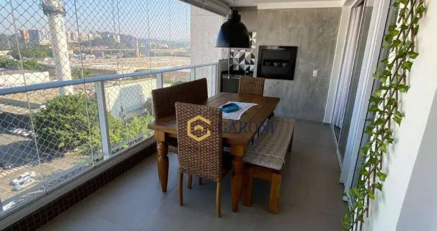Apartamento com 3 dormitórios à venda, 96 m²  - Vila Anastácio - São Paulo/SP