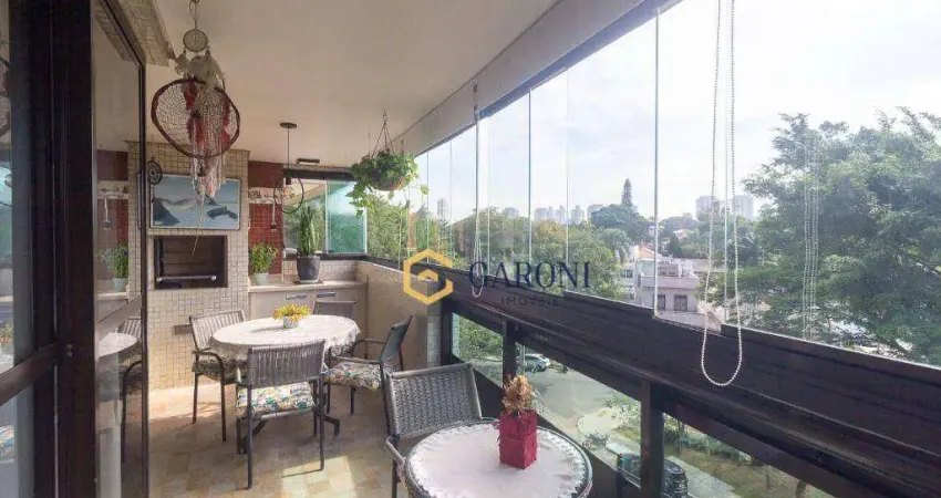 Apartamento, 151 m² - venda por r$ 2.200.000,00 ou aluguel por r$ 14.118,89/mês - vila leopoldina - são paulo/sp