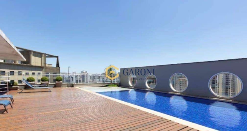 Apartamento com 1 quarto para alugar na Rua Juquis, Moema, São Paulo