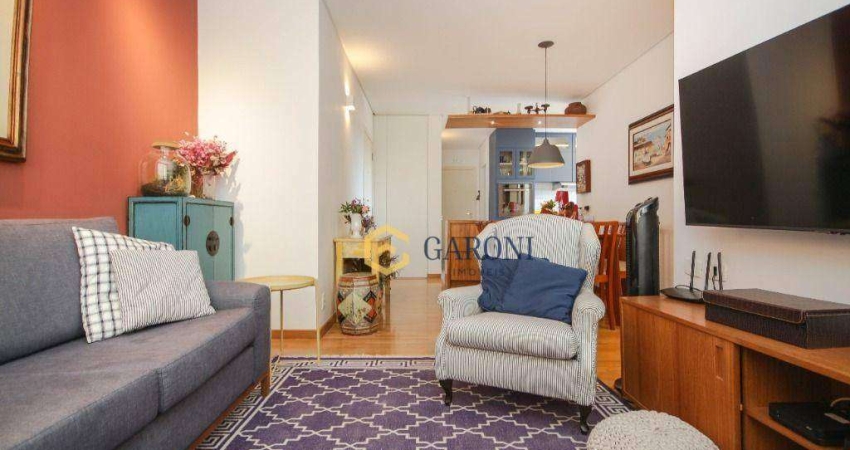 Apartamento mobiliado para locação na City Lapa – 80 m², 3 quartos e 1 vaga de garagem