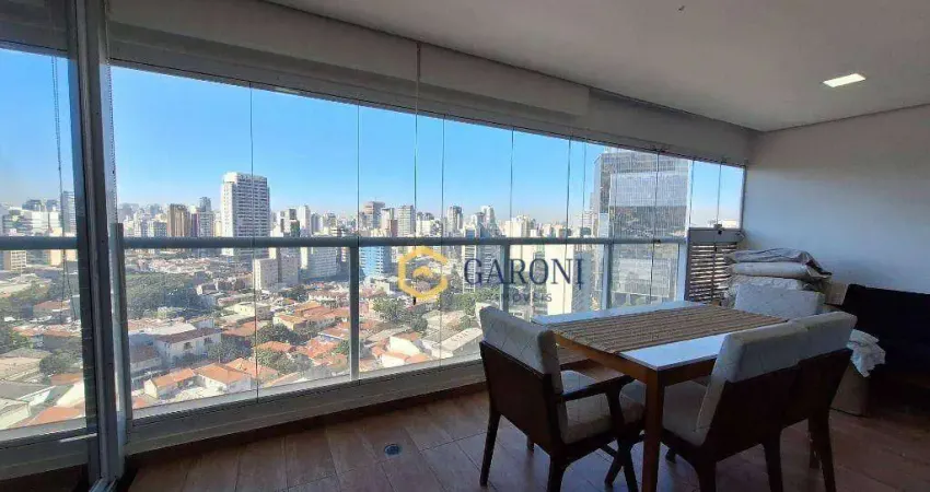 Apartamento com 57m² um quarto, uma vaga em Condomínio Alto Padrão em Pinheiros SP