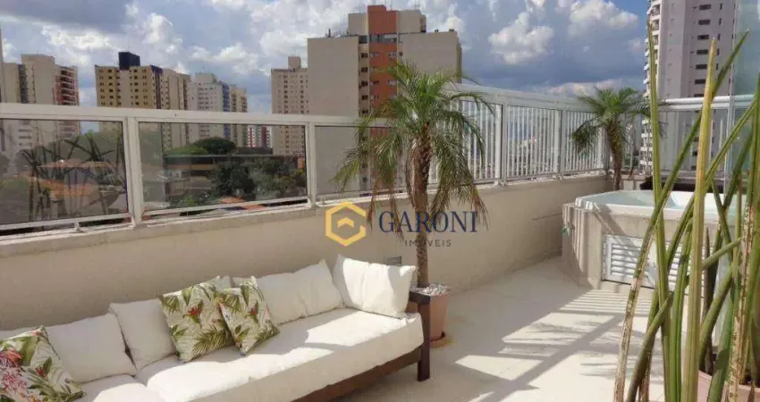 Cobertura duplex com terraço gourmet à venda na vila ipojuca – 167m², 3 dormitórios e 3 vagas