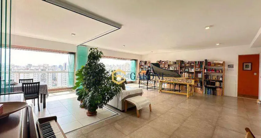 Apartamento 161 m2 - 4 quartos - 2 suítes - 4 vagas e depósito à venda na rua fábia - vila romana