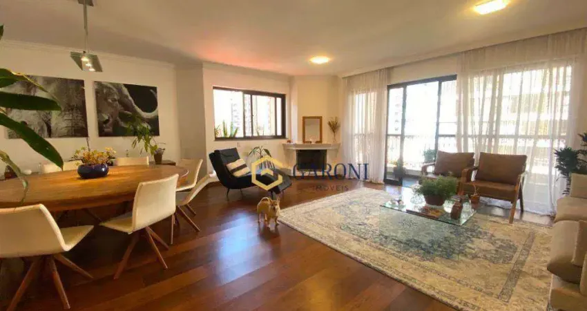 Apartamento com 4 dormitórios, 185 m² - venda por R$ 2.500.000,00 ou aluguel por R$ 16.116,00/mês - Sumaré - São Paulo/SP