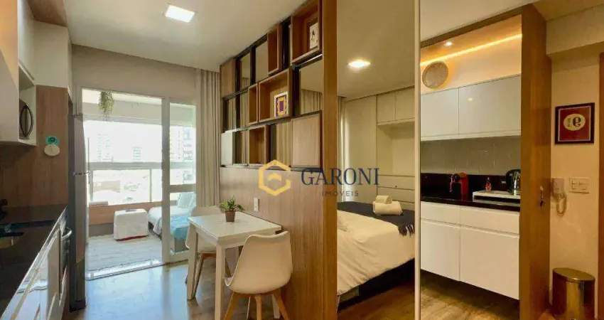 Studio com 35m² para locação/venda em pinheiros com 1 vaga - sp