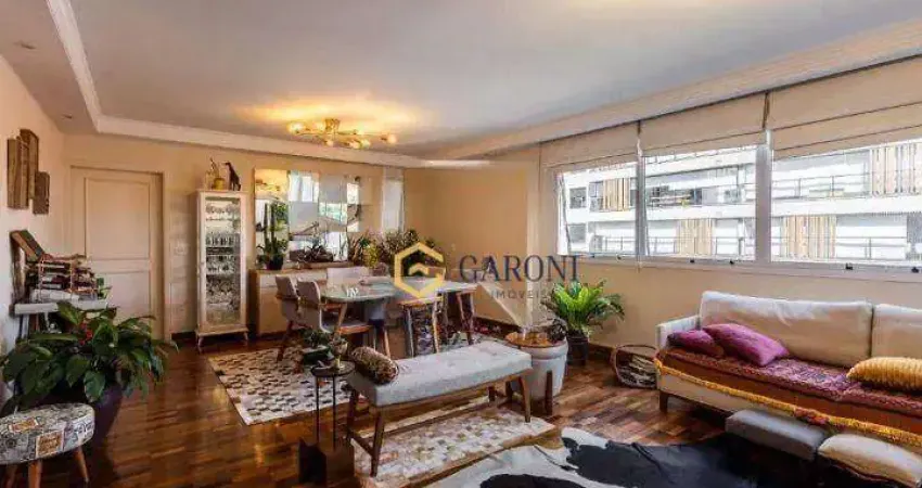 Apartamento com 3 dormitórios, 126 m² - venda por r$ 1.090.000,00 ou aluguel por r$ 6.695,00/mês - sumaré - são paulo/sp