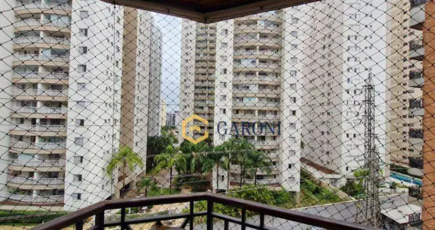 Apartamento com 3 dormitórios para alugar, 98 m²- bela aliança - são paulo/sp