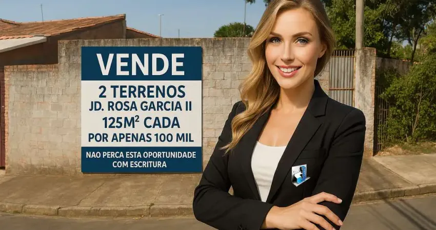 Seu sonho começa aqui! Terreno à venda em Tatuí – Bairro Rosa Garcia II