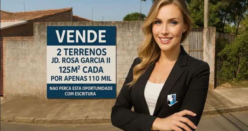Seu sonho começa aqui! terreno à venda em tatuí – bairro rosa garcia ii