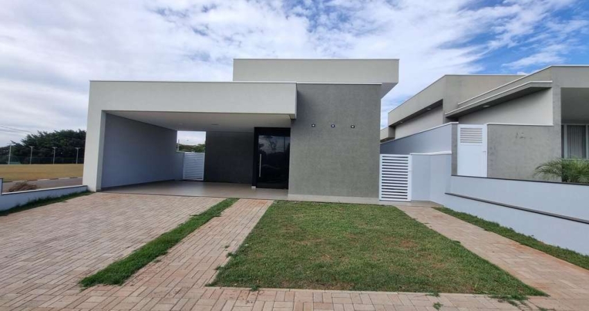 Casa térrea espetacular à venda no Condomínio Esplanada – 3 suítes, piscina aquecida e energia solar