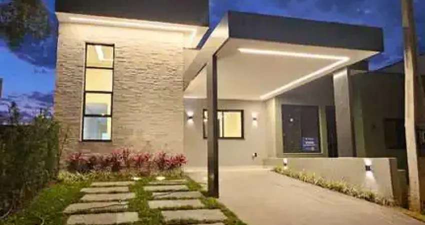 Casa com 3 dormitórios à venda, 123,79m² por R$ 790.000 – Condomínio Residencial Jardim – Sorocaba/SP