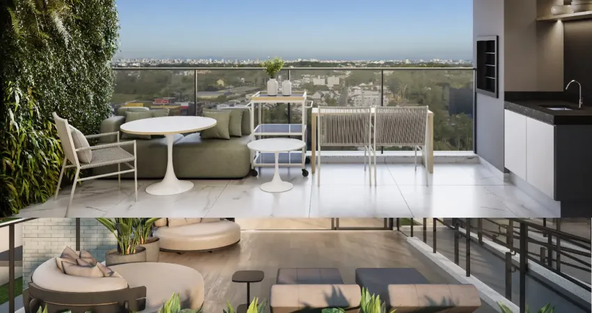 Apartamento 120m² 2 quartos 2 suítes 2 vagas no ecoville curitiba-pruri