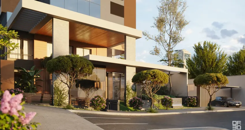 Apartamento de alto padrão no ecoville - edifício átrio | plaenge, planta com 171m²