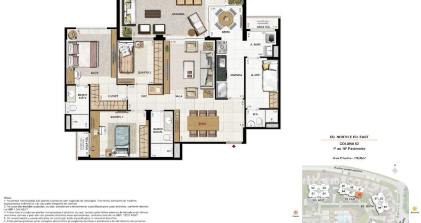 Lindo apartamento para morar na região mais nobre da Barra da Tijuca