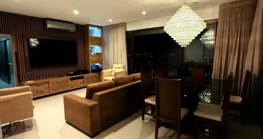 Lindo apartamento edificio american diamond, 182m² - andar alto