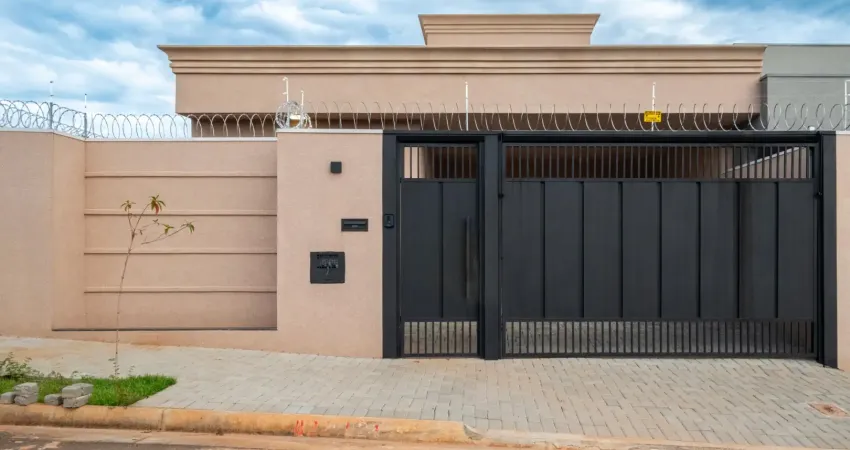 Linda casa residencial novíssima no set sul ii, ótima localização, na zona sul, bairro planejado com estrutura de um condomínio fechado.
