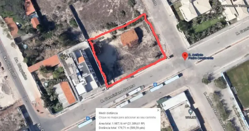 Terreno à venda na Avenida Zezé Diogo, Cais do Porto, Fortaleza