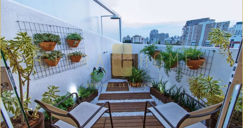 Apartamento cobertura de 80m2, na Vila Nova Conceição à venda