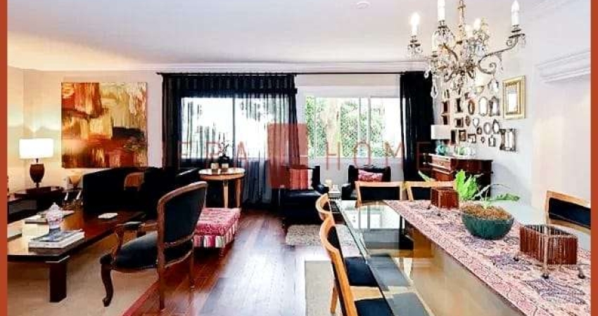 Apartamento mobiliado à venda, com 155 m², no Jardim Paulista, São Paulo, SP