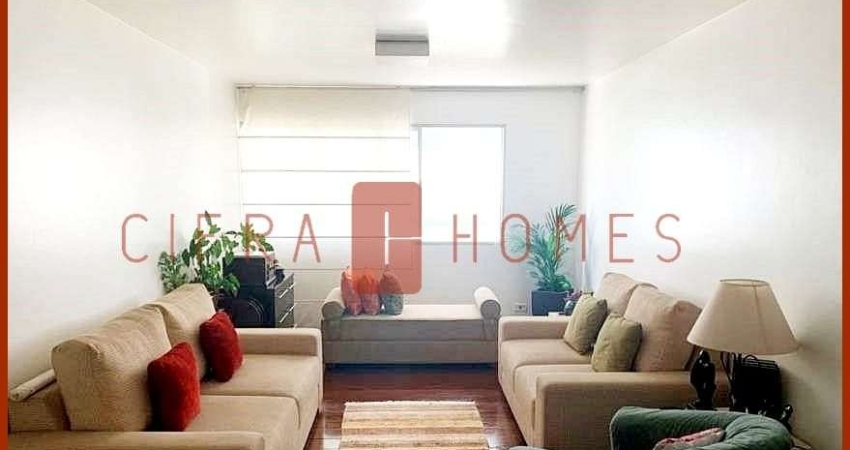 Apartamento à venda, 150 m², 3 dorm. (sendo 1 suíte), 1 vaga, no Jardim Paulista