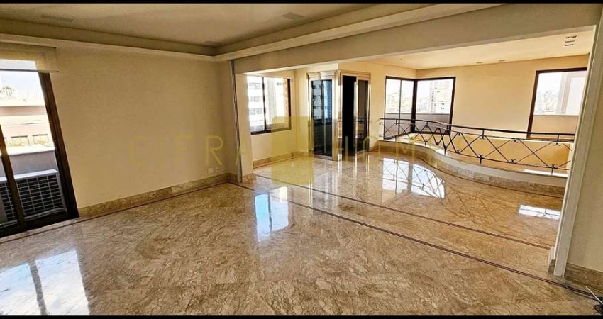 Cobertura extremamente luxuosa, 4 suítes (1 super master), 7 vagas no Jd América