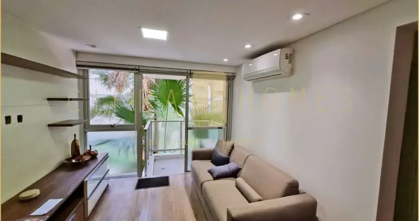 Apartamento para locação ou venda, mobiliado, 2 dorm. (1 suíte), 1 vaga, no Jd. América