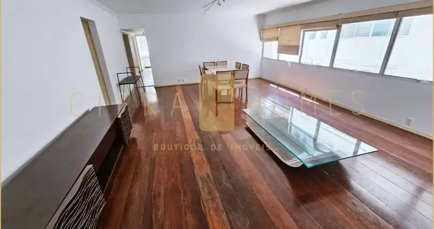 Apartamento para locação, 170 m², 3 dorm (1 suíte), 2 vagas, no Jardim Paulista