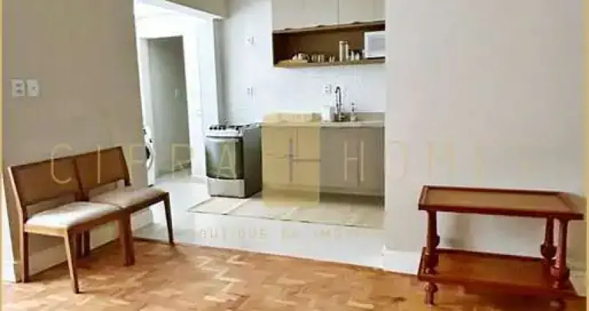 Apartamento Mobiliado com 70m², 1 Quarto com Closet, Reformado, Ar-Condicionado no melhor do Jardin