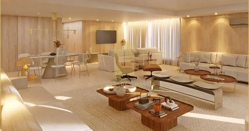 Apartamento totalmemte reformado com 3 suítes, sala ampla, ar-condicionado e lazer completo em regi