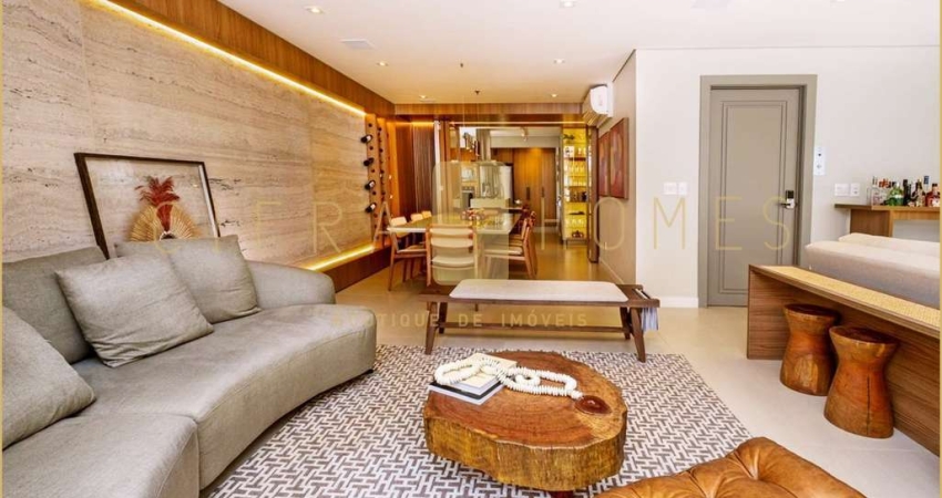 Apartamento de 3 Suítes, equipado com Jacuzzi, Sauna e Lazer Completo em Localização Exclusiva.