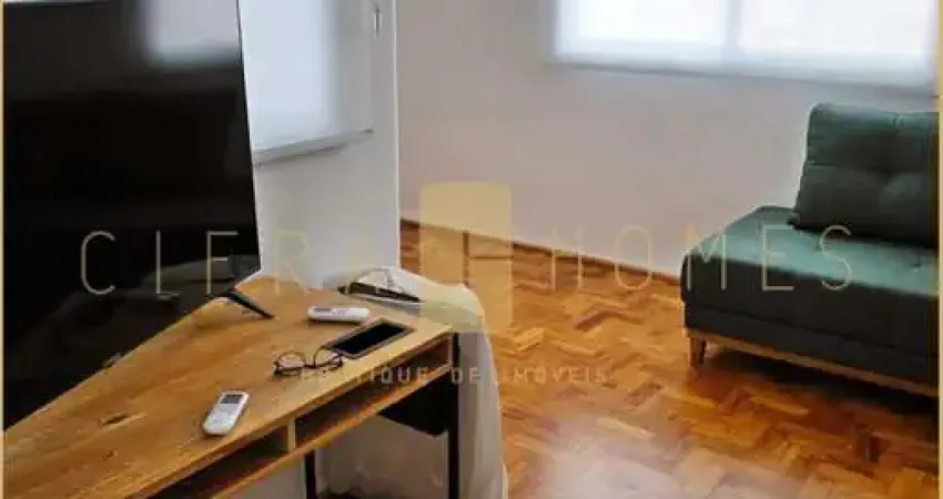 Apartamento estilo europeu para locação, mobiliado com 2 dormitórios, suíte, cozinha integrada