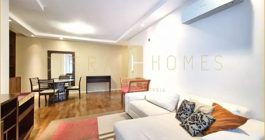 Apartamento para locação ou venda, com 98m² no Jardins com 2 dorms, perto do Metrô e Av. Paulista.