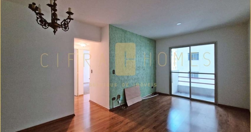 Apartamento à venda, a 4 quadras da Paulista, 2 quartos, 1 vaga, no Jd. Paulista