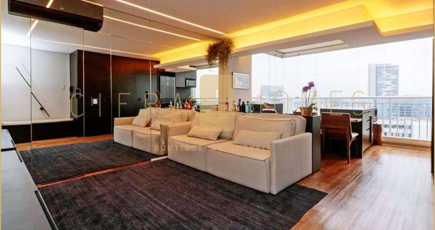 Apartamento à venda, com 60 m², 1 suíte, 2 vagas, lazer completo, em Pinheiros