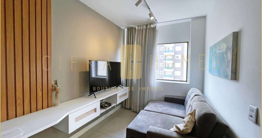 Apartamento para locação, com 76m², 2 quartos, 1 vaga, no melhor da Vila Olímpia