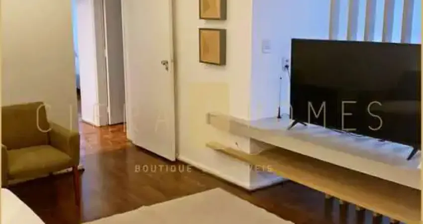 Apartamento para locação, 98m², 1 suíte, ar condicionado e condomínio com portaria 24 horas.