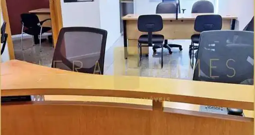 Conjunto comercial, para venda e locação com 44m², mobiliada em excelente condomínio