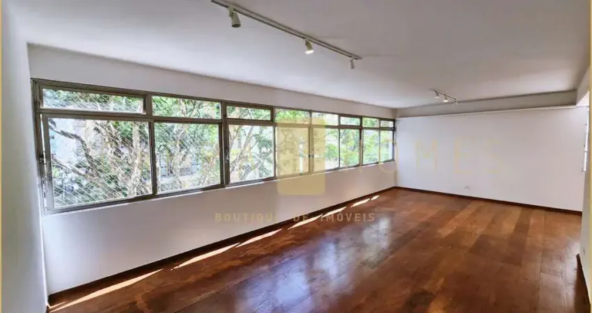 Apartamento para locação com 178m², 3 quartos, 2 vagas de garagem, no jardim paulista