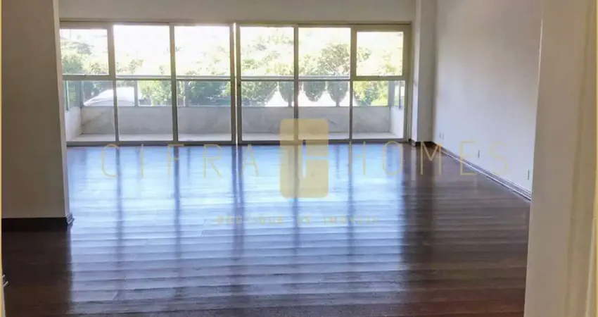 Apartamento para locação com 226m², 4 quartos  (2 suítes), varanda, 3 vagas de garagem, no jardim e