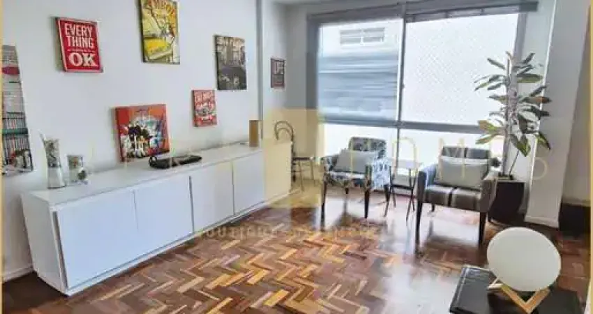 Apartamento com 100 m², 2 dormitórios, escritório e 1 vaga no jardim paulista